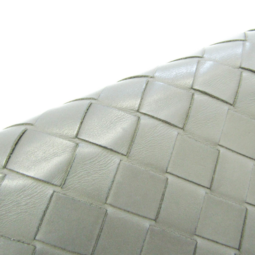 Bottega Veneta Intrecciato 134075 Women,Men Leather Long Wallet (bi-fold) Dar... - Picture 7 of 14